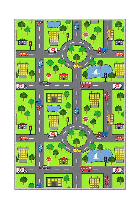 Conceptum Alfombra de Pasillo HMNT460 Multicolor 100 x 200 cm